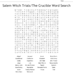 Salem Witch Trials Crossword  Wordmint Regarding In Search Of History Salem Witch Trials Worksheet Answers