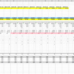 Sales Team Headcount Forecast Excel Template   Eloquens Intended For Hotel Forecasting Spreadsheet