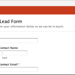 Saleslead | Wufoo Along With Sales Lead Template Forms