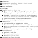 Saving And Investing  Pdf Intended For Saving And Investing Worksheet