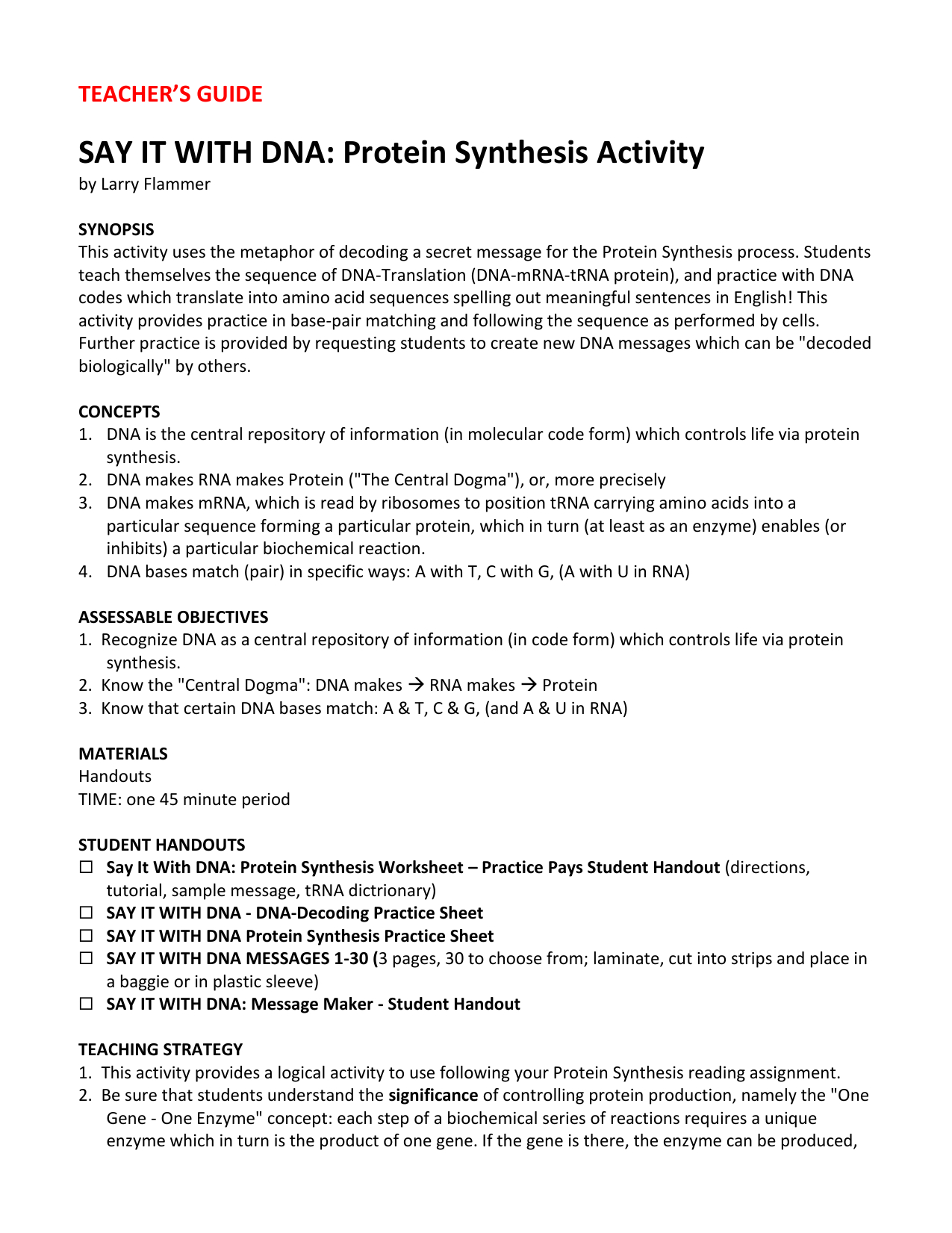 Say It With Dna Protein Synthesis Worksheet Practice For Protein Synthesis Practice Worksheet