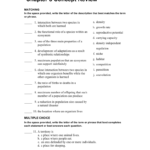 Science Populations For Skills Worksheet Critical Thinking Analogies