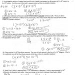 Scientific Notation And Standard Notation Worksheet Answers For Worksheet 2 Scientific Notation Answers