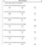 Second Grade Phonics Worksheets And Flashcards For 2Nd Grade Phonics Worksheets