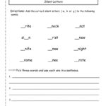 Second Grade Phonics Worksheets And Flashcards Throughout Phonics Worksheets Grade 1