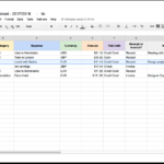 Self Employed Expenses Spreadsheet With How To Keep Track Of Spending Spreadsheet