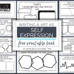 Self Expression Through Writing  Art Free Self Esteem Worksheets Within Self Esteem Worksheets For Adults Pdf