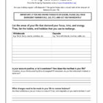 Selfcare Bank Statement — Forward Ethos In Self Care Worksheets For Adults