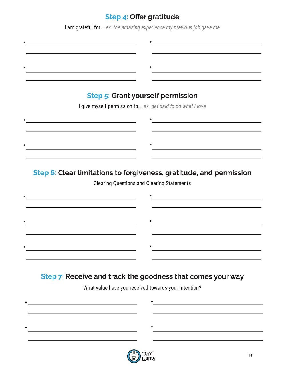 Selfsabotage The Definitive Guide  Worksheet — Tomi Llama Live And Self Sabotaging Behaviors Worksheets