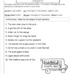 Sentences Worksheets From The Teacher's Guide Inside Sentence Editing Worksheets
