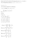 Sequences And Series Class 11 Mathematics Ncert Solutions For Sequences And Series Worksheet Answers