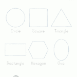 Shape Tracing Worksheets Kindergarten With Worksheets For Toddlers Age 2