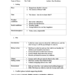 Short Story Elements Worksheet Together With Story Elements Worksheet Pdf