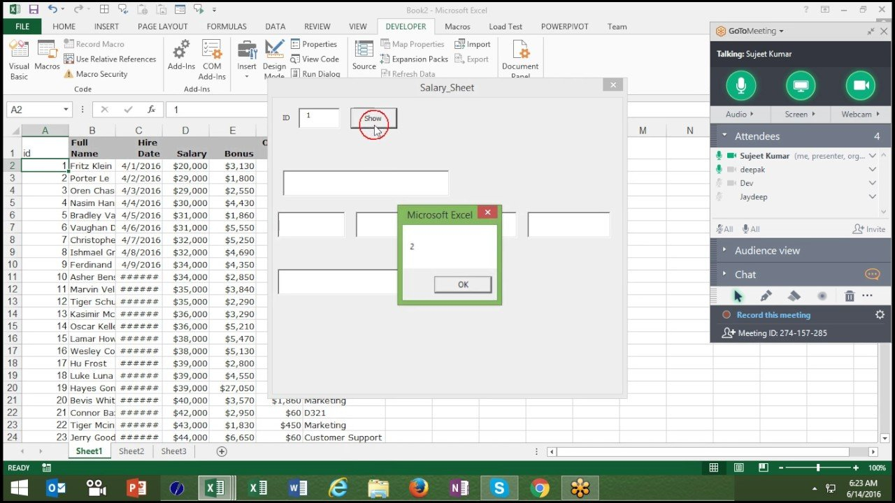 Show Data From Sheet On Userform   Excel Vba Macros Training   Youtube Also Excel Vba Spreadsheet In Userform