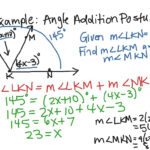 Showme  Angle Addition Postulate Throughout Geometry Segment And Angle Addition Worksheet Answers