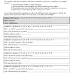 Sickle Cell Anemia Worksheet Answers  Briefencounters Or Sickle Cell Anemia Worksheet