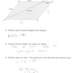 Similar Triangles  1 Students Are Asked Locate A Pair Of Similar Also Similarity And Proportions Worksheet Answers