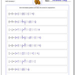 Simple Fraction Division Or Dividing By 2 Worksheets