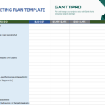 Simple Marketing Plan Template | Free Download | Excel Template Inside Marketing Spreadsheet Template