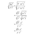 Simplifying Radical Expressions Along With Simplifying Radical Equations Worksheet