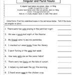 Singular And Plural Nouns Worksheets And Verb Worksheets 2Nd Grade
