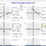 Sketch The Graph Of Each Line At Paintingvalley  Explore As Well As Sketch The Graph Of Each Line Worksheet Answers