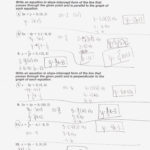 Slope Intercept Form Answers – Nurufunicaasl – Form Information And Slope Worksheet Answers