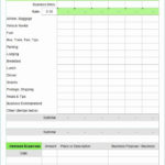Small Business Expense Report Pleasant Excel Monthly Expense Report ... Regarding Monthly Business Expense Template