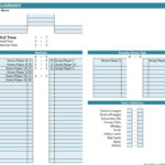 Soccer Team Stats Manager | Excel Templates | Excel Spreadsheets Throughout Football Statistics Excel Spreadsheet