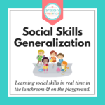 Social Skills Archives  Speechy Musings Throughout Social Skills Worksheets For Middle School
