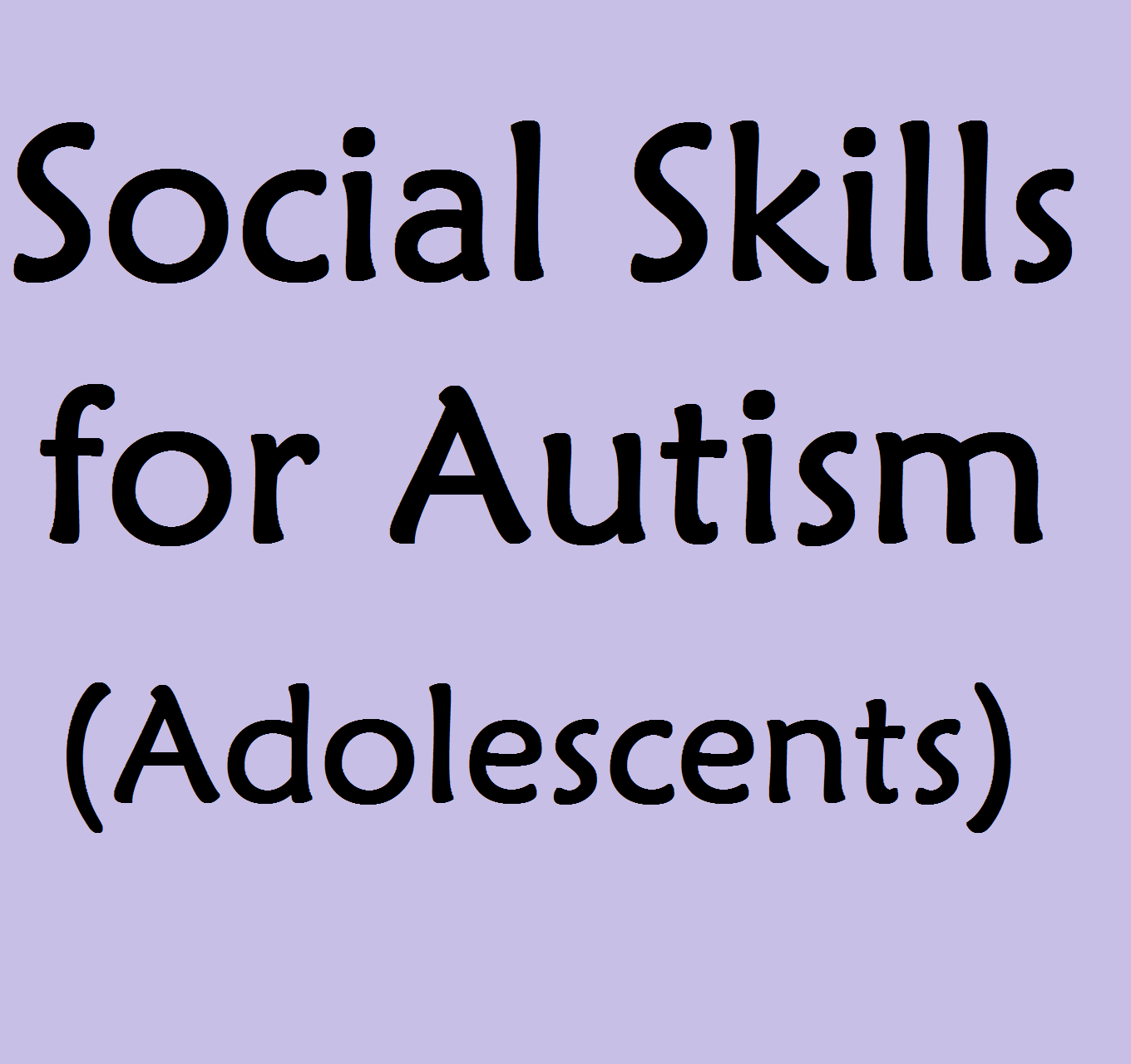 Social Skills For Autism Adolescents And Children With High Within Social Skills Worksheets For Kids