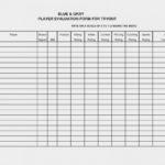 Softball Tryout Evaluation Form Youth Baseball Stats Spreadsheet ... Together With Baseball Stats Spreadsheet