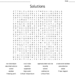 Solutions Word Search  Wordmint As Well As Solutions Colloids And Suspensions Worksheet