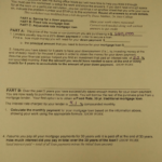 Solved Name Last Math 11 Home Purchase And Mortgage Loan Throughout Mortgage Loan Worksheet