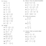 Solving Multistep Equations With Fractions Worksheets Math Throughout Operations With Fractions Worksheet Pdf