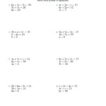 Solving Systems Of Equations Using Any Method Worksheet Math Solving Inside Solving Systems Of Equations By Elimination Worksheet Answers