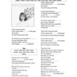 Songs  Antibullying Worksheet  Free Esl Printable Worksheets Made Also Worksheets On Bullying