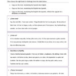 Spanish Language Teaching Resources  Teachit Languages For Did You Get It Spanish Worksheet Answers