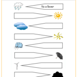Spanish Weather Worksheet Inside Spanish Weather Worksheets