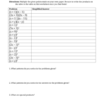 Special Products Worksheet For Polynomials Worksheet With Answers