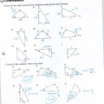 Special Right Triangles Worksheet Answe Similar Right Triangles Also Special Right Triangles Worksheet Answer Key With Work