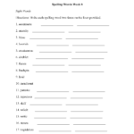 Spelling Worksheets  High School Spelling Worksheets Regarding High School Worksheets