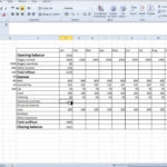 Spreadsheet Personal Cash Flow For Students   Youtube Together With Personal Financial Forecasting Spreadsheet