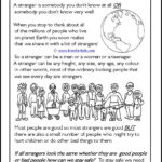 Stranger Danger Worksheets And Colouring Pages Also Free Printable Social Stories Worksheets