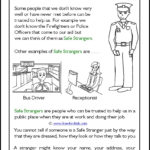 Stranger Danger Worksheets And Colouring Pages With Regard To Educational Worksheets For Kids