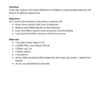 Strawberry Dna Extraction Lab Along With Strawberry Dna Extraction Lab Worksheet