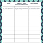 Stress Management Tool  Solutions For Living And Stress Management Worksheets