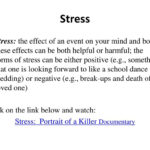 Stress  Ppt Download For Stress Portrait Of A Killer Worksheet