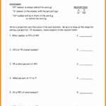 Striking 7Th Grade Word Problems Printable Math Problem Worksheets Inside Solving Proportions Word Problems Worksheet