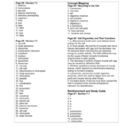 Study Guide Answers Page 48 • Section 72 1 Balance 2 Inside 7 2 Cell Structure Worksheet Answer Key Biology